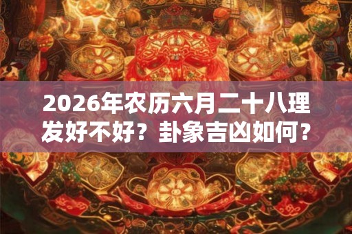 2026年农历六月二十八理发好不好？卦象吉凶如何？