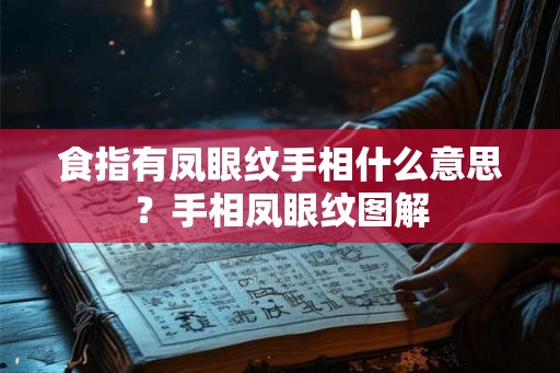 食指有凤眼纹手相什么意思？手相凤眼纹图解