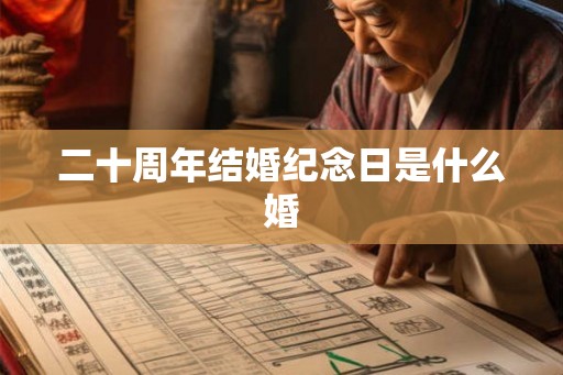 二十周年结婚纪念日是什么婚