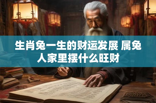 生肖兔一生的财运发展 属兔人家里摆什么旺财