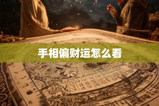 手相偏财运怎么看 手相偏财运怎么看
