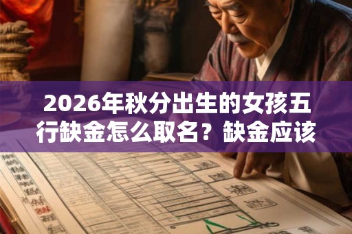 2026年秋分出生的女孩五行缺金怎么取名?缺金应该怎么补? 2026年秋分出生的女孩五行缺金怎么取名?缺金应该怎么补?