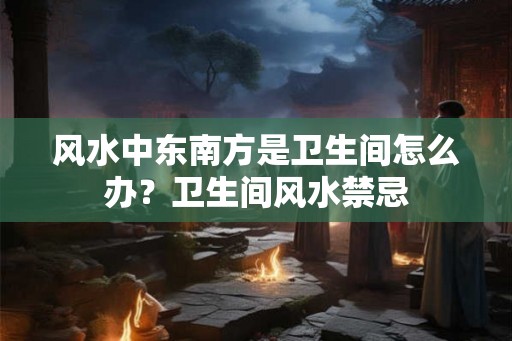 风水中东南方是卫生间怎么办？卫生间风水禁忌