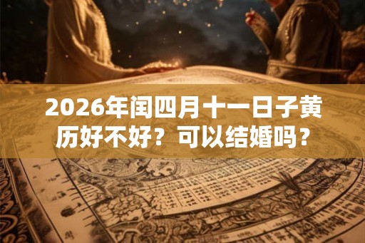 2026年闰四月十一日子黄历好不好？可以结婚吗？
