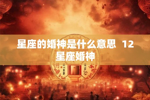 星座的婚神是什么意思  12星座婚神