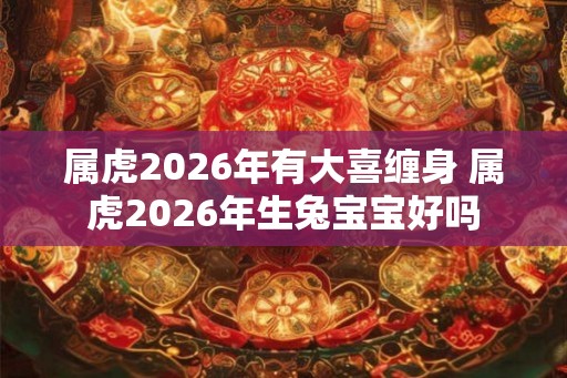 属虎2026年有大喜缠身 属虎2026年生兔宝宝好吗