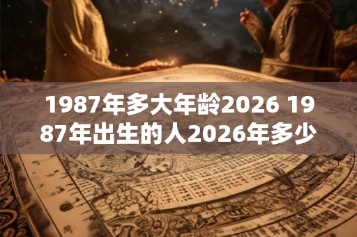 1987年多大年龄2026 1987年出生的人2026年多少岁