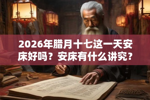2026年腊月十七这一天安床好吗？安床有什么讲究？