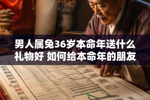 男人属兔36岁本命年送什么礼物好 如何给本命年的朋友送礼物