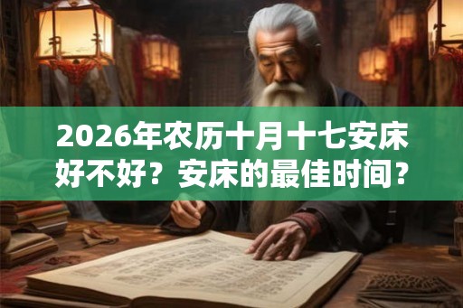 2026年农历十月十七安床好不好？安床的最佳时间？