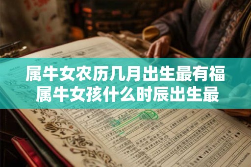 属牛女农历几月出生最有福 属牛女孩什么时辰出生最好命