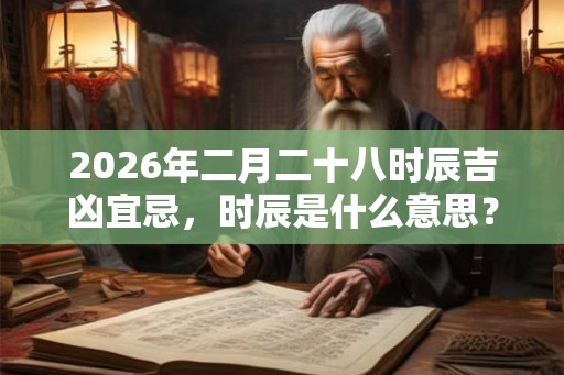 2026年二月二十八时辰吉凶宜忌,时辰是什么意思? 2026年二月二十八时辰吉凶宜忌,时辰是什么意思?