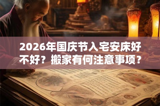 2026年国庆节入宅安床好不好?搬家有何注意事项? 2026年国庆节入宅安床好不好?搬家有何注意事项?