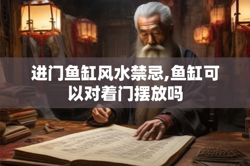 进门鱼缸风水禁忌,鱼缸可以对着门摆放吗 进门鱼缸风水禁忌,鱼缸可以对着门摆放吗