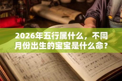 2026年五行属什么，不同月份出生的宝宝是什么命？
