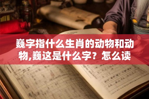 巍字指什么生肖的动物和动物,巍这是什么字？怎么读？
