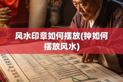 风水印章如何摆放(钟如何摆放风水) 风水印章如何摆放(钟如何摆放风水)
