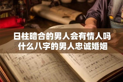 日柱暗合的男人会有情人吗 什么八字的男人忠诚婚姻