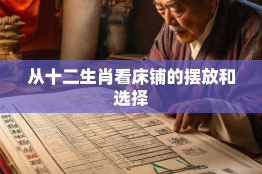 从十二生肖看床铺的摆放和选择