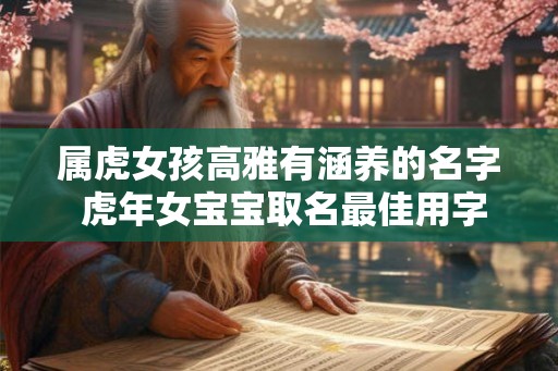 属虎女孩高雅有涵养的名字 虎年女宝宝取名最佳用字