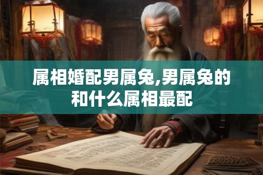 属相婚配男属兔,男属兔的和什么属相最配