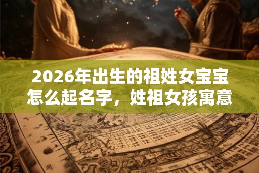 2026年出生的祖姓女宝宝怎么起名字，姓祖女孩寓意好的名字