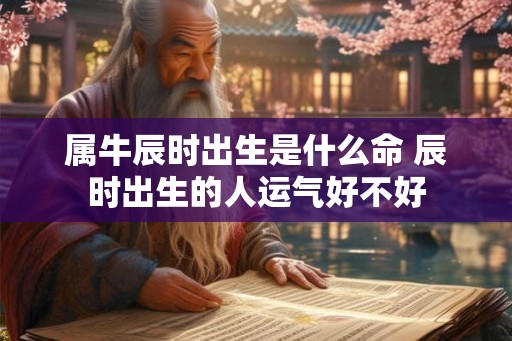 属牛辰时出生是什么命 辰时出生的人运气好不好