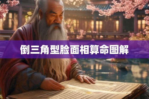 倒三角型脸面相算命图解
