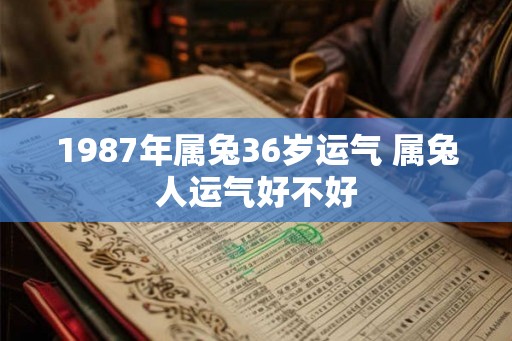 1987年属兔36岁运气 属兔人运气好不好