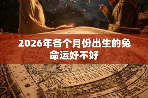 2026年各个月份出生的兔命运好不好