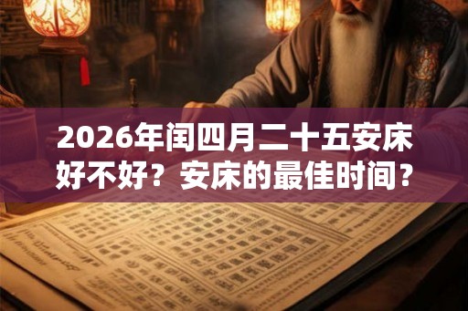 2026年闰四月二十五安床好不好？安床的最佳时间？