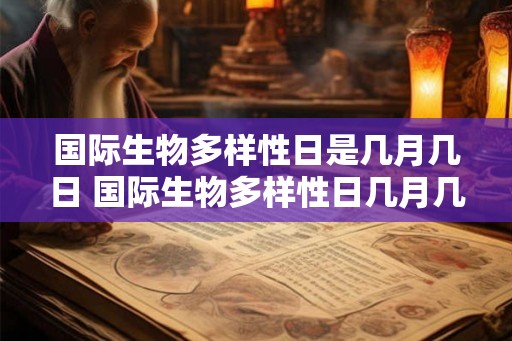 国际生物多样性日是几月几日 国际生物多样性日几月几日