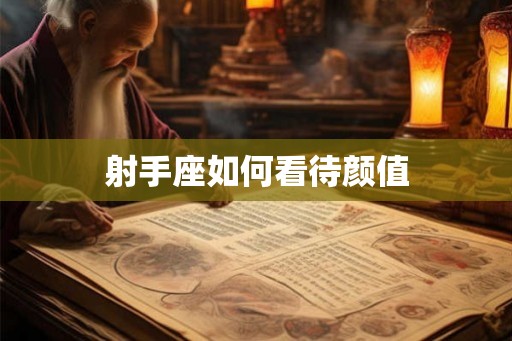 射手座如何看待颜值 射手座如何看待颜值