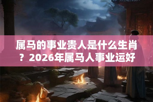 属马的事业贵人是什么生肖？2026年属马人事业运好吗？