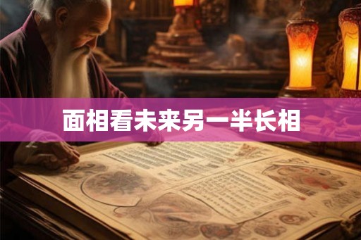 面相看未来另一半长相
