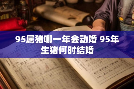 95属猪哪一年会动婚 95年生猪何时结婚