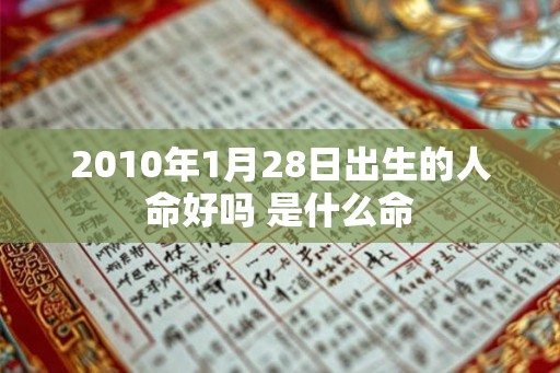 2010年1月28日出生的人命好吗 是什么命