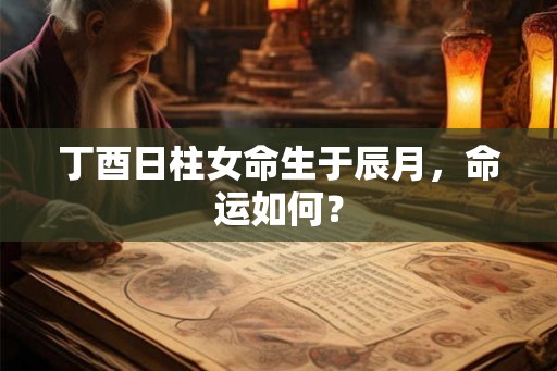 丁酉日柱女命生于辰月，命运如何？