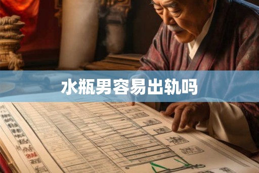 水瓶男容易出轨吗