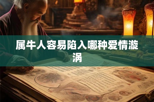 属牛人容易陷入哪种爱情漩涡 属牛人容易陷入哪种爱情漩涡