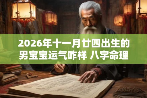 2026年十一月廿四出生的男宝宝运气咋样 八字命理详解