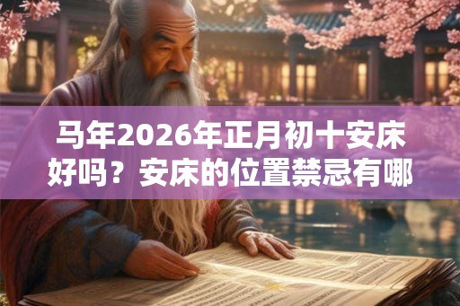 马年2026年正月初十安床好吗？安床的位置禁忌有哪些？