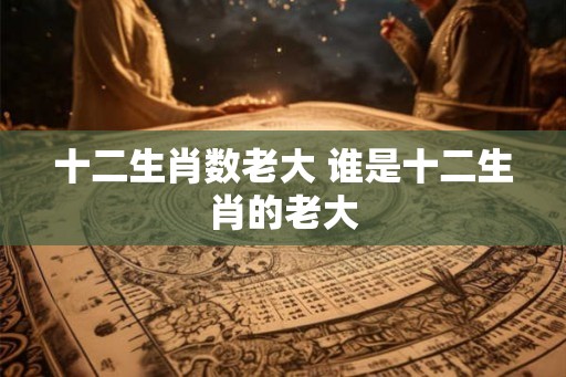 十二生肖数老大 谁是十二生肖的老大
