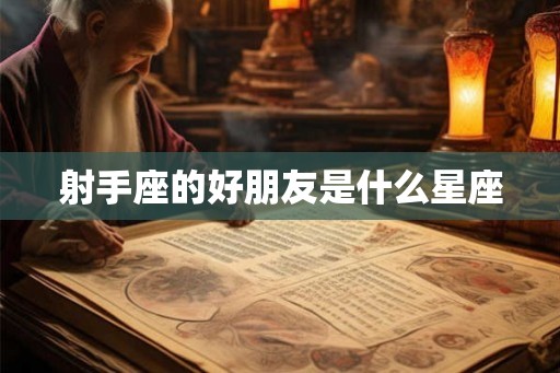 射手座的好朋友是什么星座