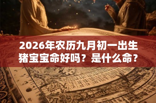 2026年农历九月初一出生猪宝宝命好吗?是什么命? 2026年农历九月初一出生猪宝宝命好吗?是什么命?