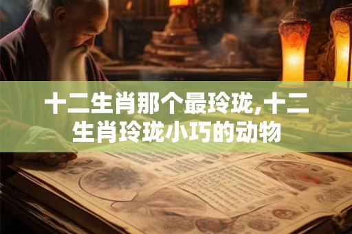十二生肖那个最玲珑,十二生肖玲珑小巧的动物