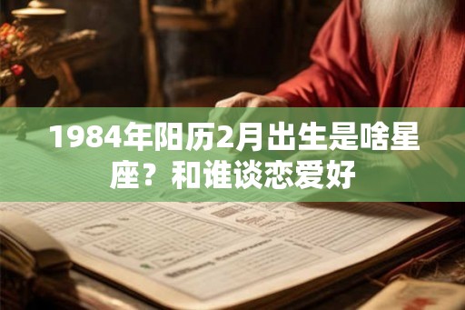 1984年阳历2月出生是啥星座?和谁谈恋爱好 1984年阳历2月出生是啥星座?和谁谈恋爱好