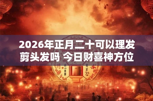 2026年正月二十可以理发剪头发吗 今日财喜神方位