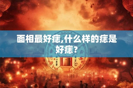面相最好痣,什么样的痣是好痣？