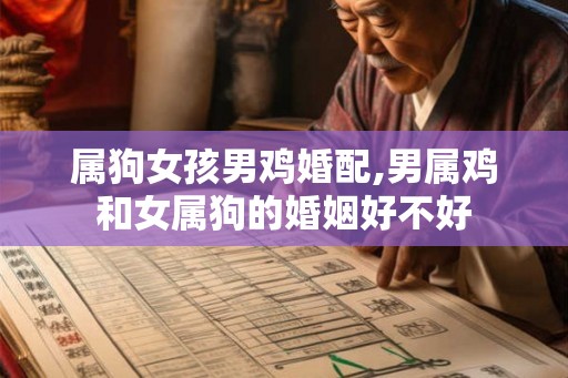 属狗女孩男鸡婚配,男属鸡和女属狗的婚姻好不好 属狗女孩男鸡婚配,男属鸡和女属狗的婚姻好不好